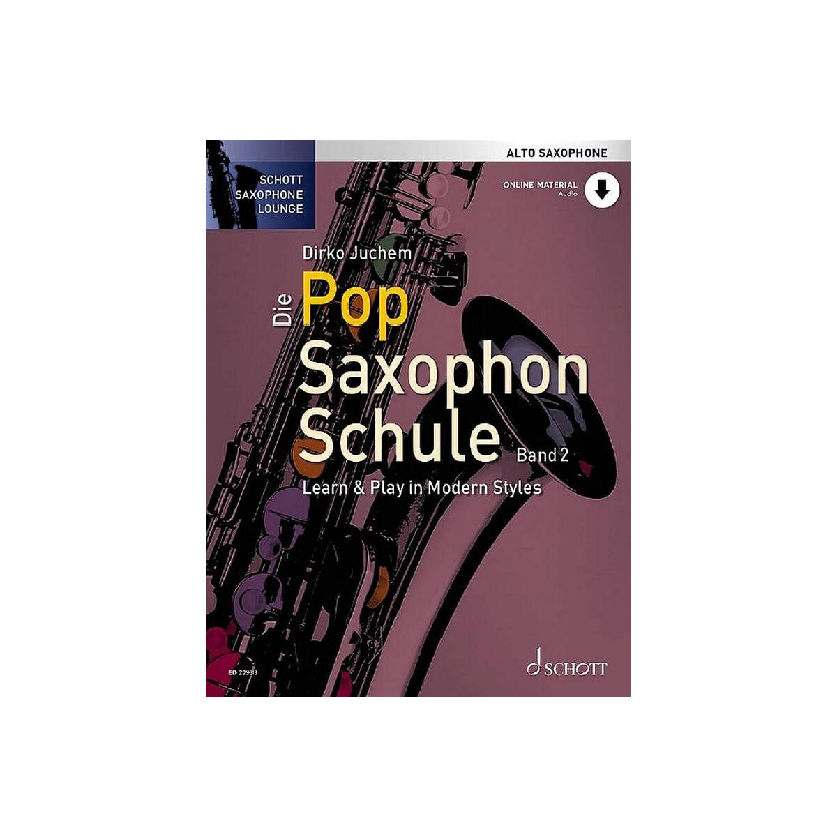 Die Pop Saxophon Schule Band 2 (+Online  box