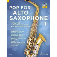 Pop for Alto Saxophone Band 1 (+Audio):