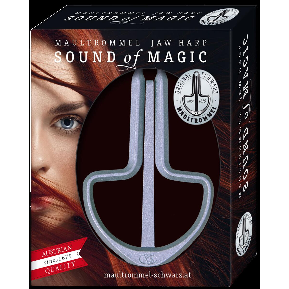 Black Jews Harp D21 G12 S box
