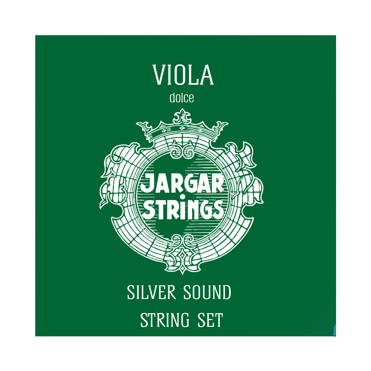 Jargar Silver Viola Set Dolce box
