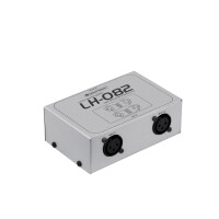 Omnitronic LH-082 stereo isolator XLR