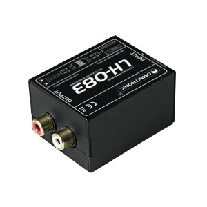 Omnitronic LH-083 Stereo-Isolator RCA S