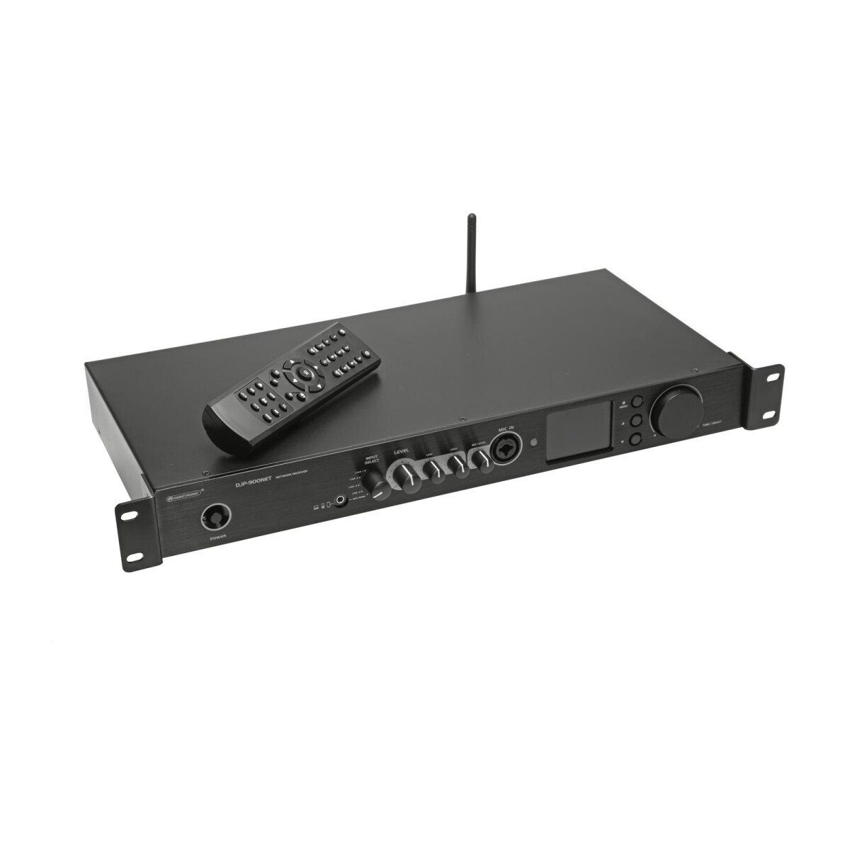 Omnitronic DJP-900NET Class-D amplifier with internet radio