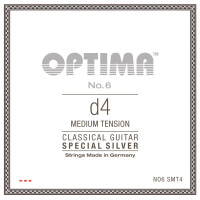 Optima Medium versilbert D4w