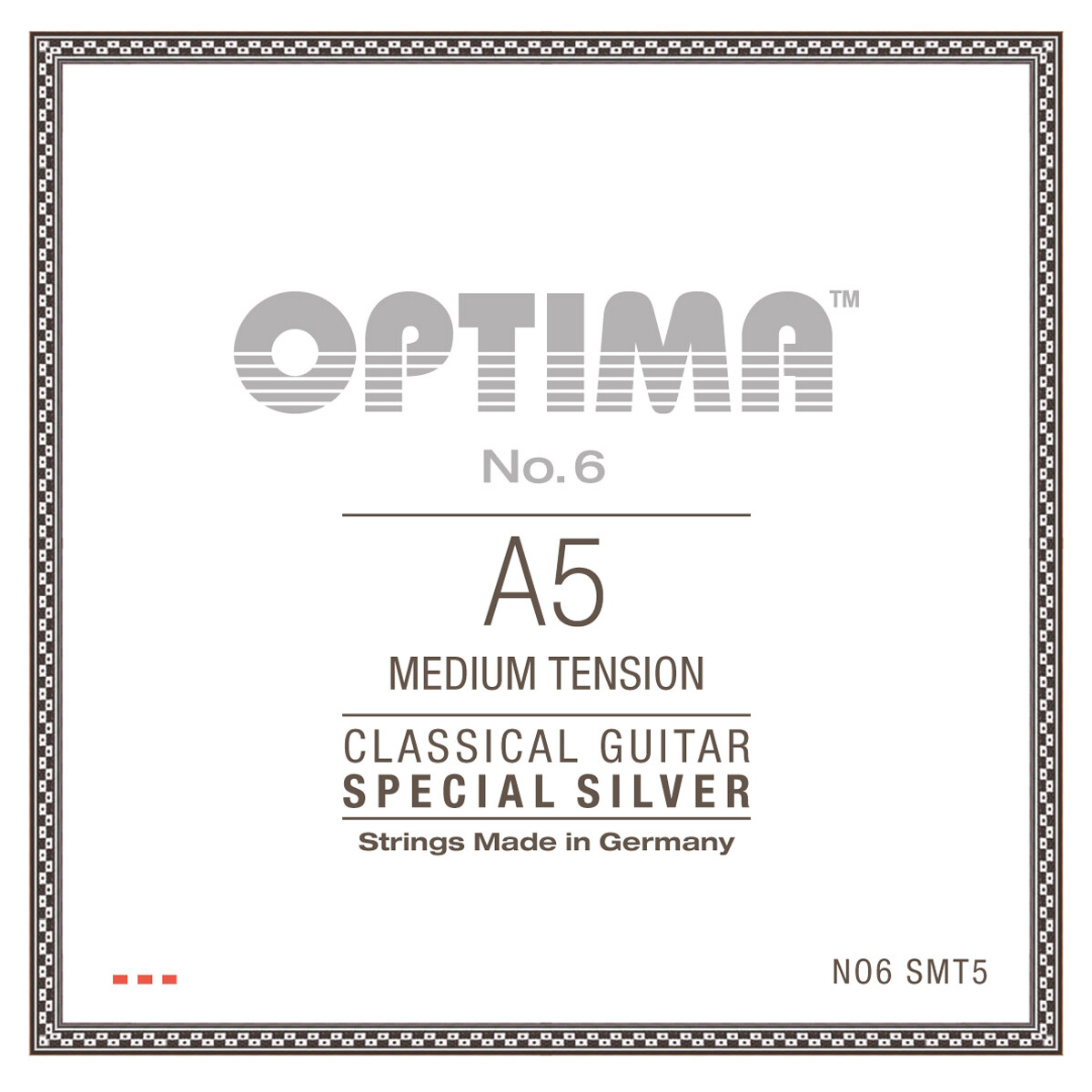 Optima Medium versilbert A5w