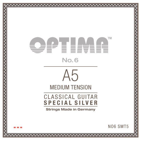 Optima Medium versilbert A5w