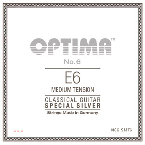 Optima Medium versilbert E6w