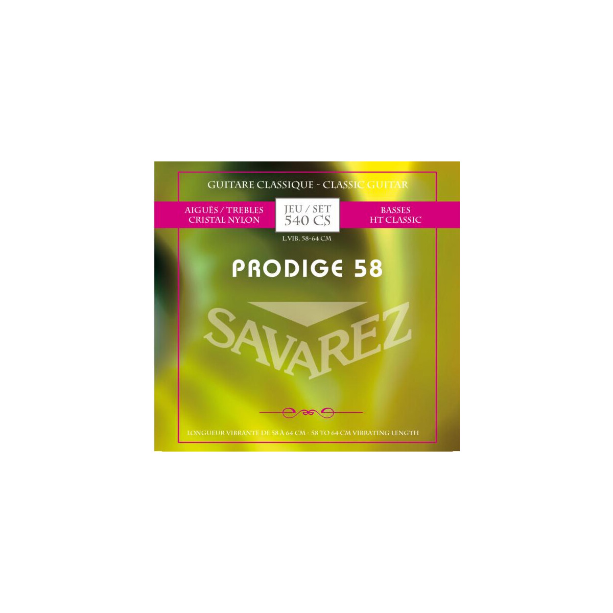 Savarez Prodige 58 540 CS box