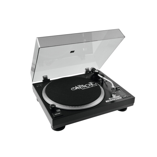 Omnitronic BD-1390 USB record player black