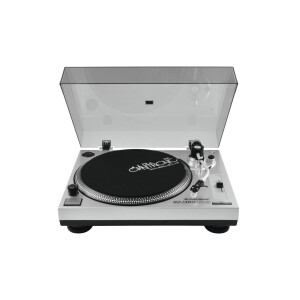 Omnitronic BD-1380 USB record player silver