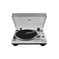 Omnitronic BD-1380 USB record player silver