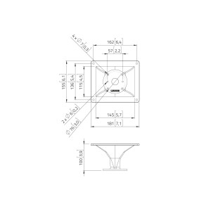 Lavoce HD1004 1" aluminum horn