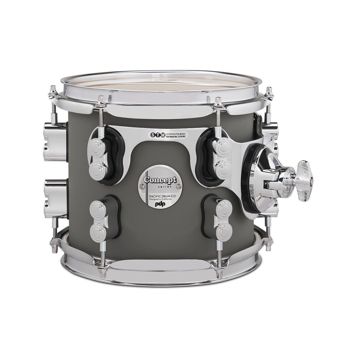 DW PDP Concept M Satin Pewter 07x08 box