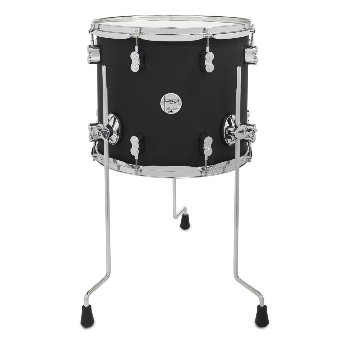 DW PDP Concept M Satin Black 12x14 box