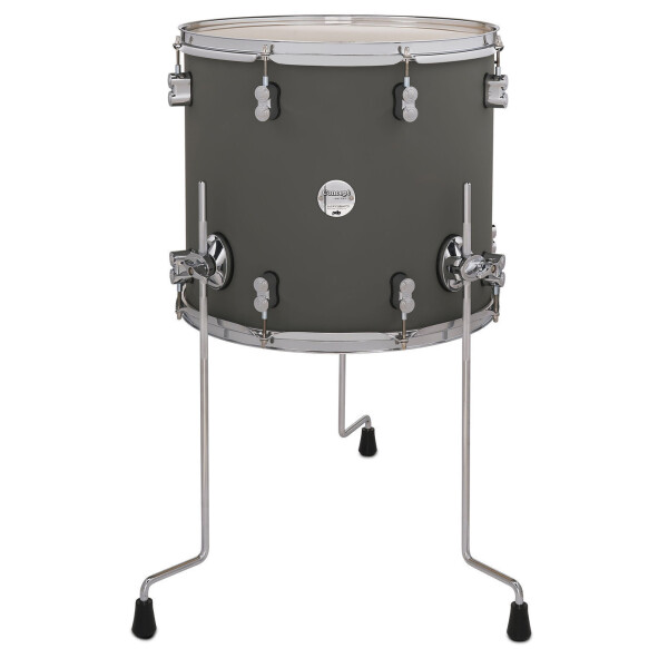 DW PDP Concept M Satin Pewter 12x14