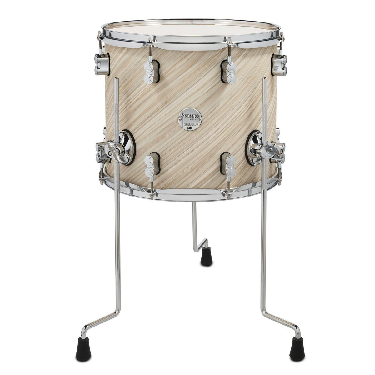 DW PDP Concept M Satin Ivory 12x14 box