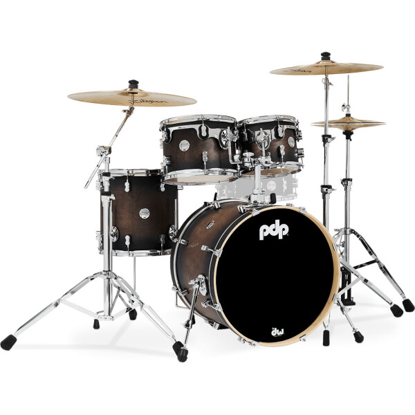 DW PDP Concept M Satin Charcoal 20 BD 4pc