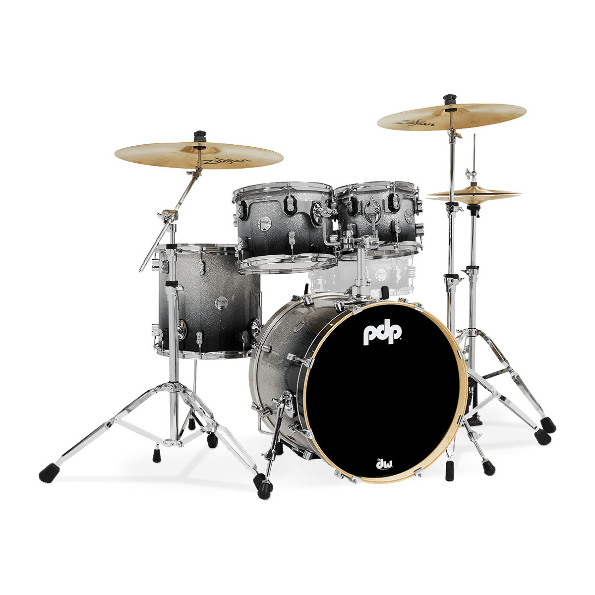 DW PDP Concept M Silver to Black 20 BD 4 box