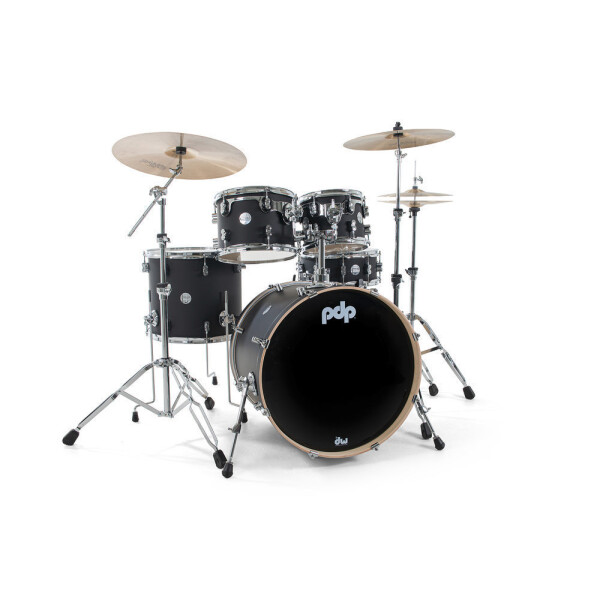 DW PDP Concept M Satin Black 22 BD 5pc