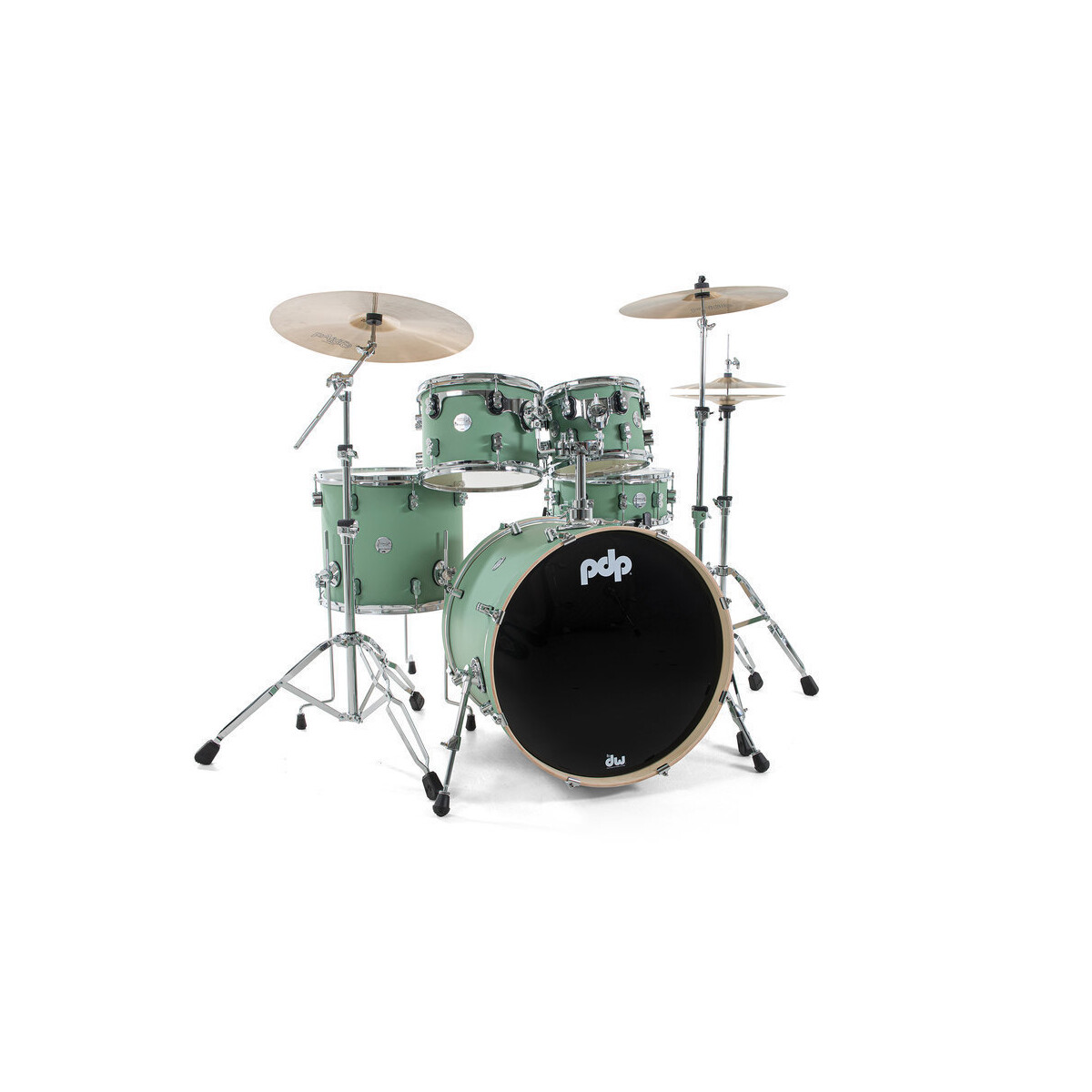DW PDP Concept M Satin Seafoam 22BD 5pc box