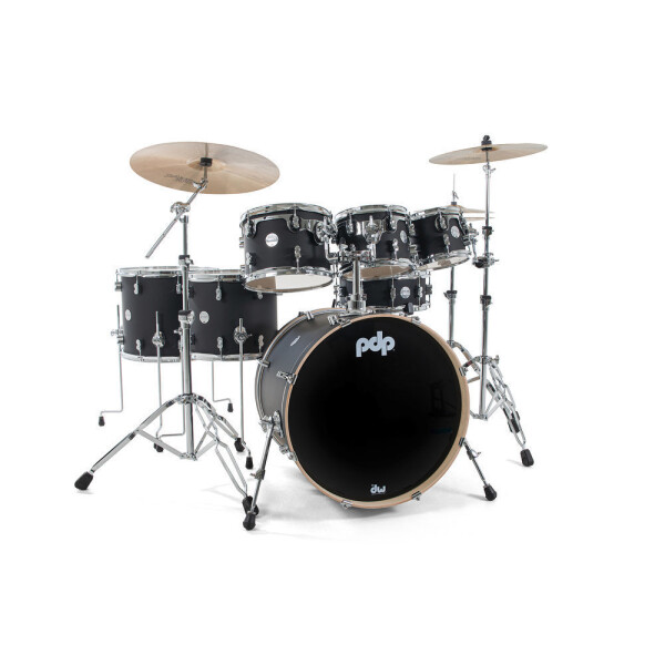 DW PDP Concept M Satin Black 22 BD 7pc