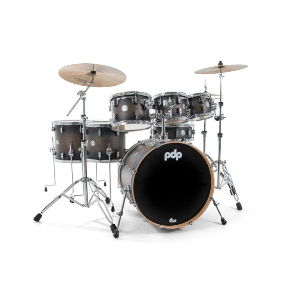 DW PDP Concept M Satin Charcoal 22BD 7pc