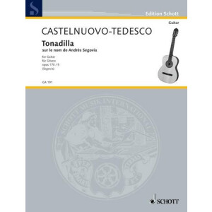 Tonadilla auf den Namen von Andres Segovia op.170,5