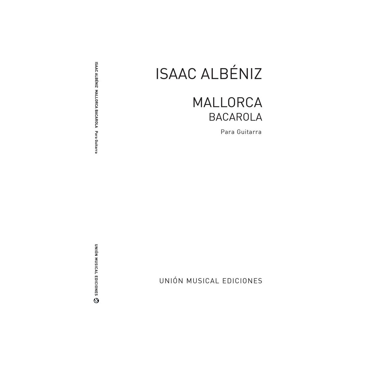 Mallorca Barcarola para guitarra