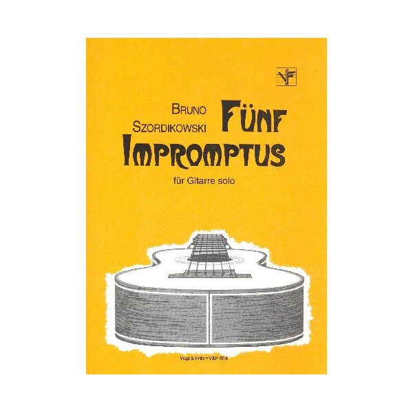 5 Impromptus für Gitarre