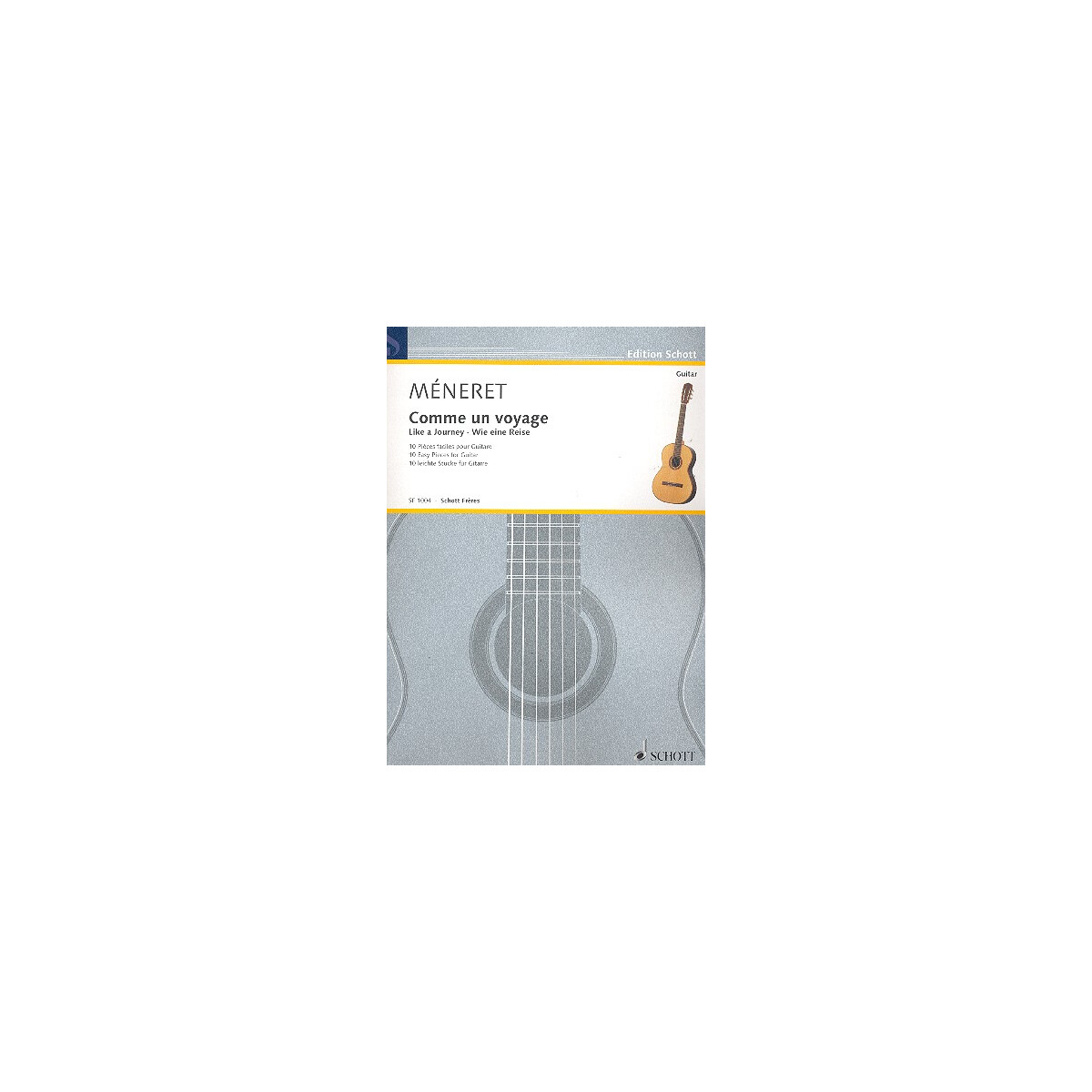 Comme un voyage für Gitarre