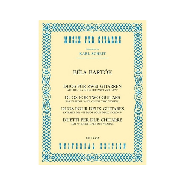 Duos für 2 Gitarren