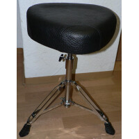 DRUMTE  Drumhocker GD-1 mit Sattelsitz doppelstrebig höhenverstellbar