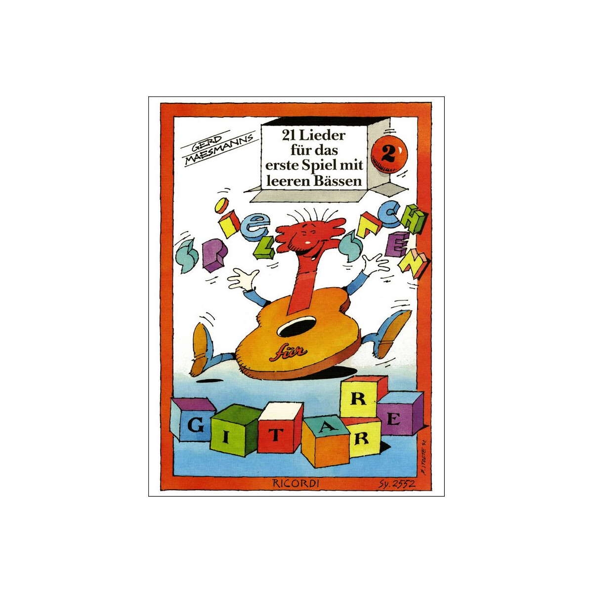 Spielsachen für Gitarre Band 2 box