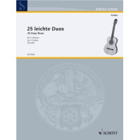 25 leichte Gitarrenduos