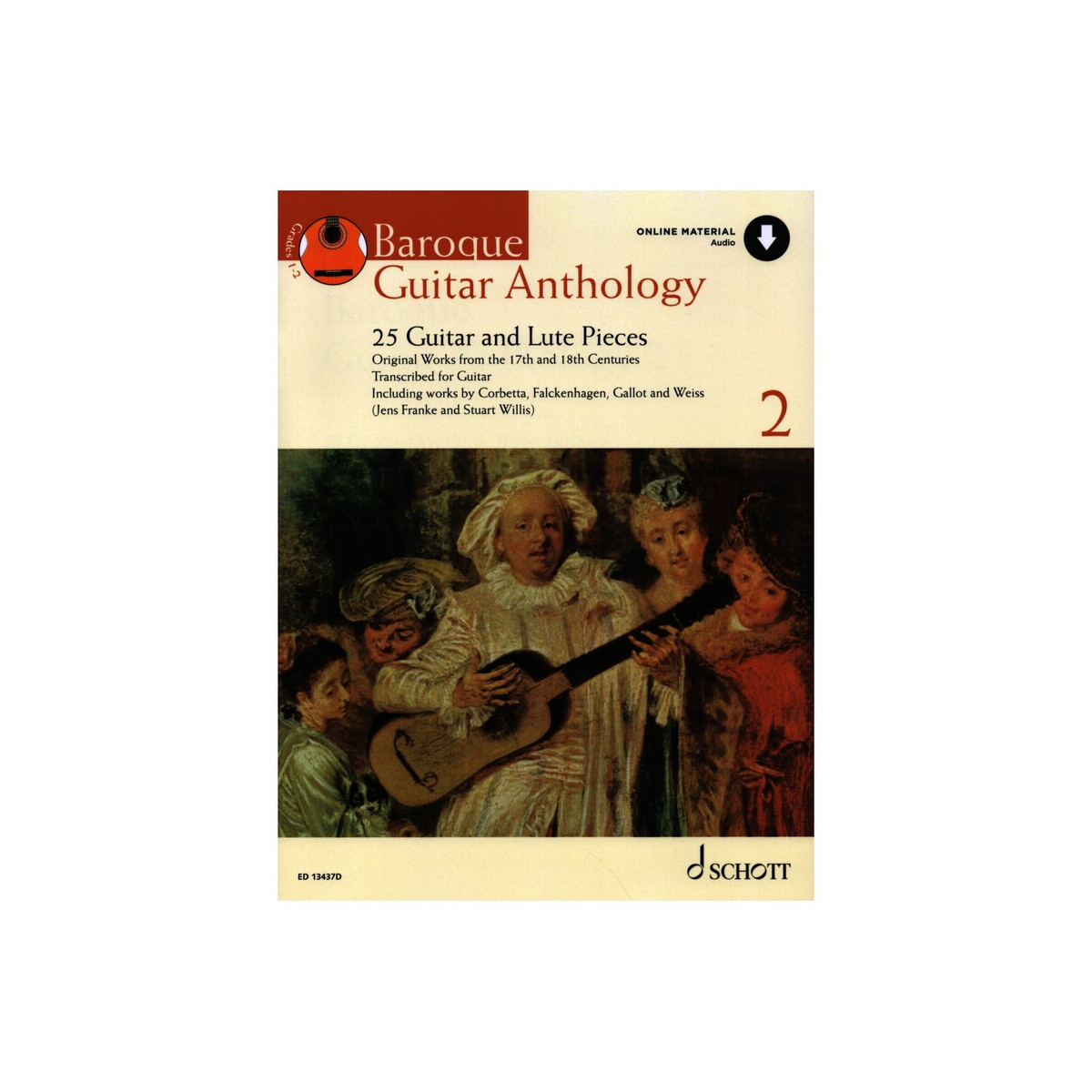 Baroque Guitar Anthology vol.2 (+Online  box