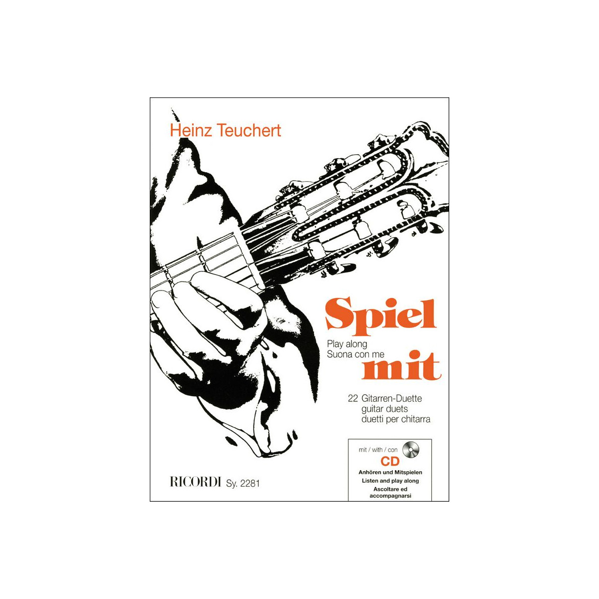 Spiel mit  (+CD) 22 Gitarrenduette box