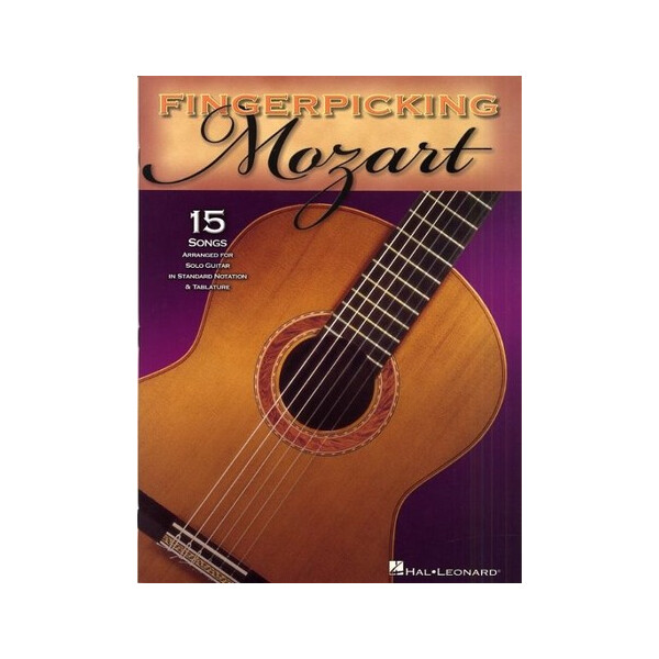Fingerpicking Mozart for guitar