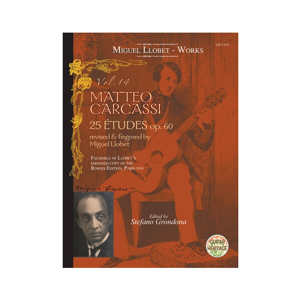 Guitar Works vol.14 - Matteo Carcassi 25 Études op.60