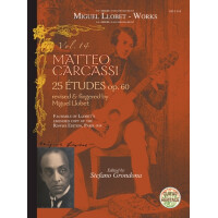 Guitar Works vol.14 - Matteo Carcassi 25 Études op.60