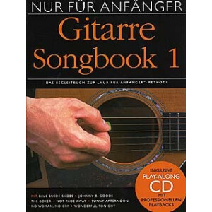 Nur für Anfänger Songbook 1 (+CD)