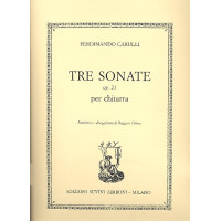 3 sonate op.21 per chitarra