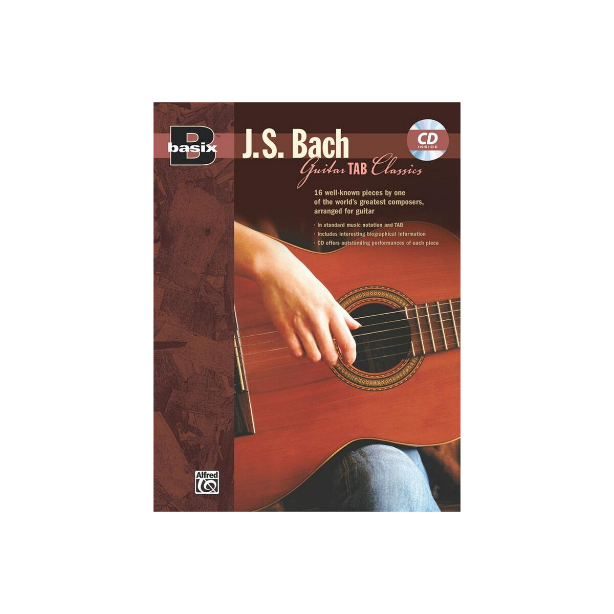 Basix Bach (+CD) Guitar tab classics box