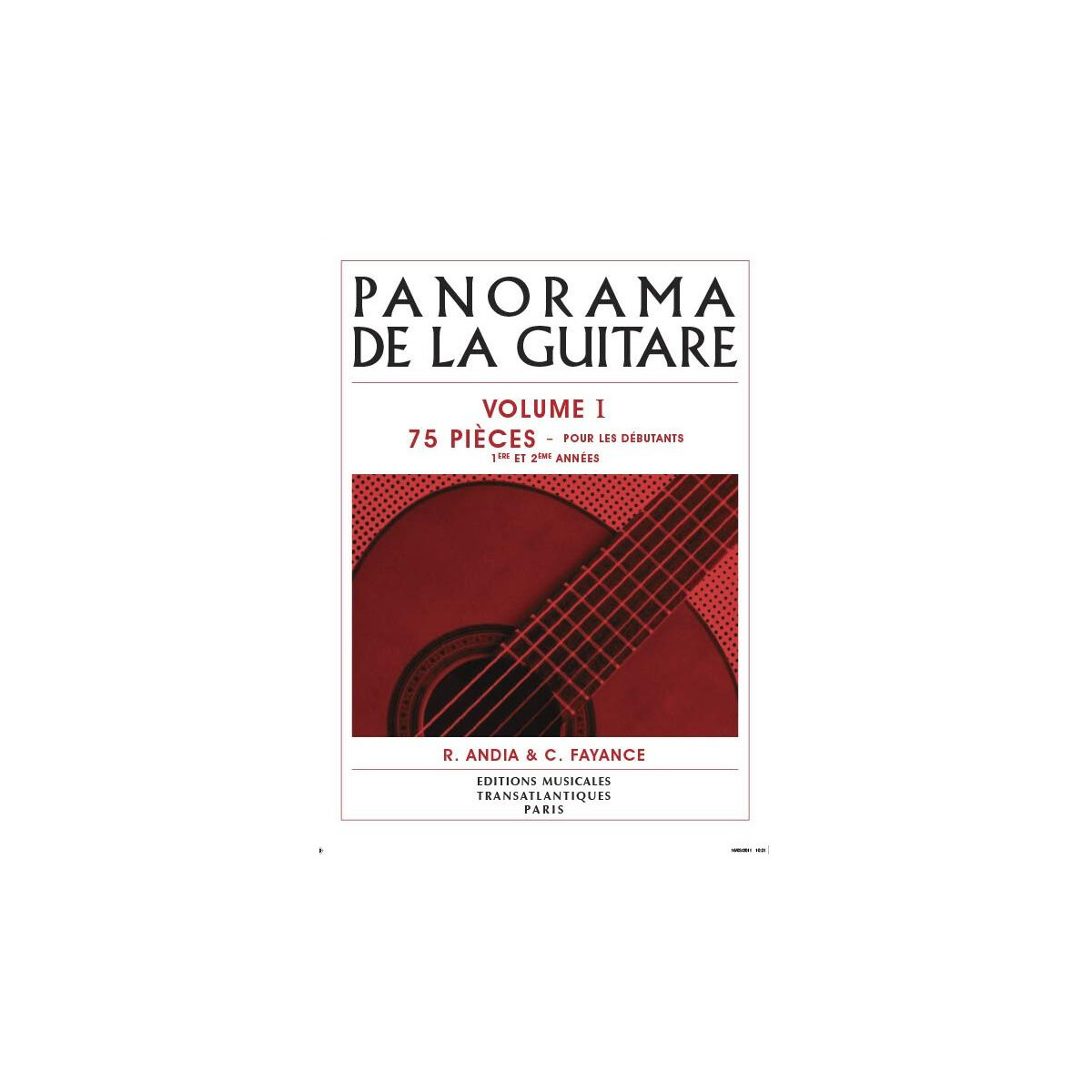 Panorama de la guitare vol.1 (+CD) box