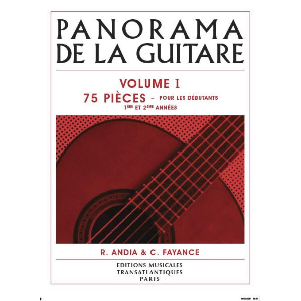 Panorama de la guitare vol.1 (+CD)