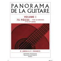 Panorama de la guitare vol.1 (+CD)