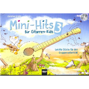 Mini-Hits f&uuml;r Gitarren-Kids Band 3 (+CD)