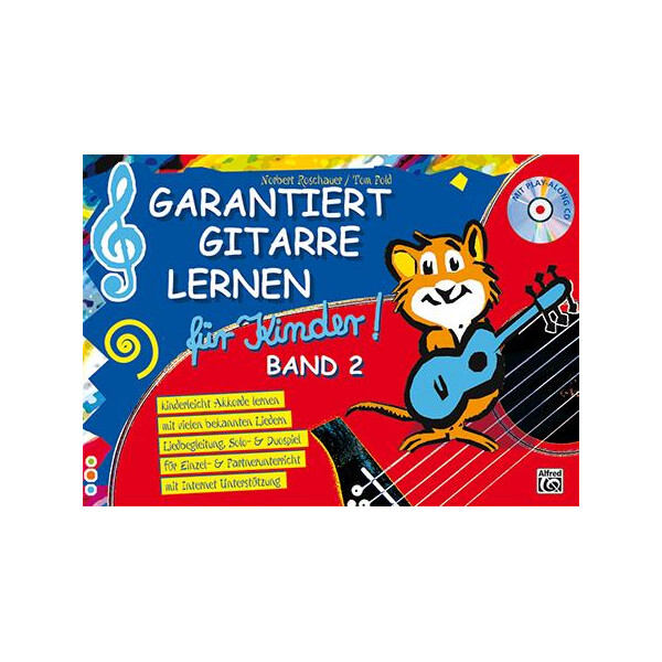 Garantiert Gitarre lernen für Kinder Band 2 (+CD)