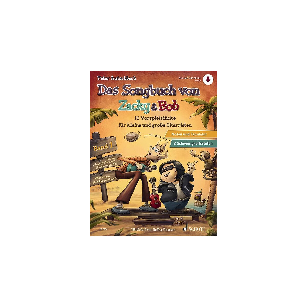 Das Songbuch von Zacky & Bob (+Onlin box