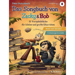 Das Songbuch von Zacky & Bob (+Online Audio)