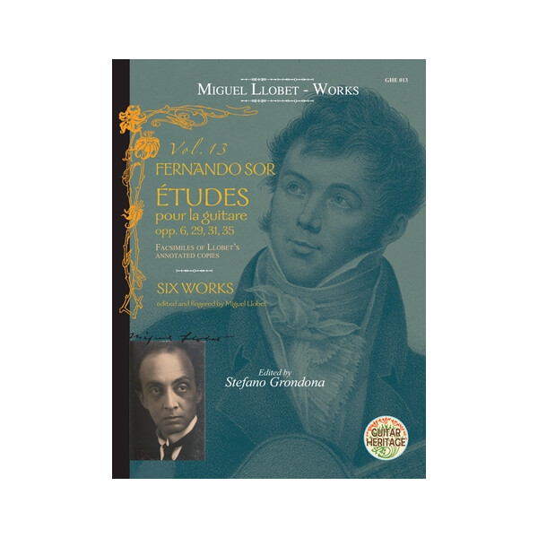 Guitar Works vol.13 - Fernando Sor Etudes  and  6 Works